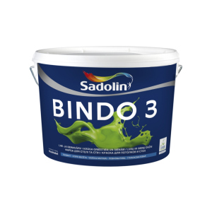 Краска для стен и потолков Sadolin Bindo 3 BW 10 литров лучшая модель в Кривом Роге