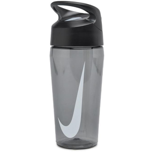 Пляшка для води Nike TR Hypercharge Straw Bottle 16 Oz 473 мл Сіра (887791328663) краща модель в Кривому Розі