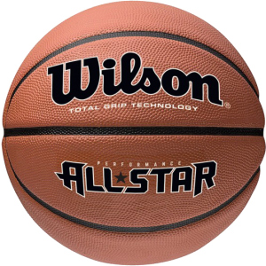 купить Мяч баскетбольный Wilson New Performance All Star Size 7 Brown (WTB4041XB07)