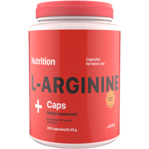 Амінокислота AB PRO L-Arginine Caps 350 капсул (ARGIN350AB011) рейтинг