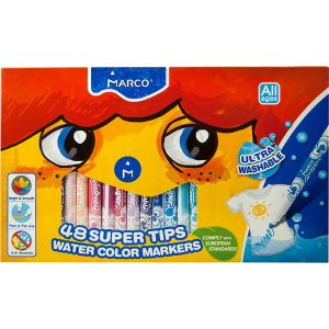 Фломастеры Marco Super Washable 48 цветов (1630-48CB) в Кривом Роге