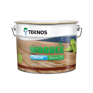 купити Олія для дерева Teknos Woodex Aqua Wood Oil 9л