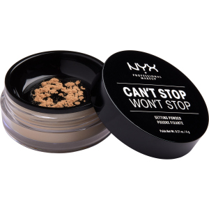 Финишная пудра NYX Professional Makeup Can`t Stop Won`t Stop Setting Powder 03 Medium 6 г (800897183714) ТОП в Кривом Роге