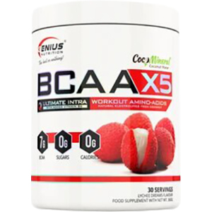 хороша модель Амінокислота Genius Nutrition BCAA-X5 360 г Лічі (5401934710921)