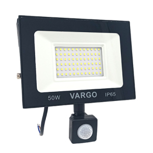 LED прожектор з датчиком руху VARGO 50W 220V 6500K краща модель в Кривому Розі