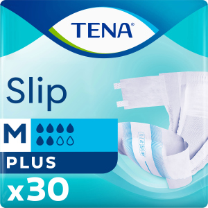 Підгузки для дорослих Tena Slip Plus Medium 30 шт (7322541118871) ТОП в Кривому Розі