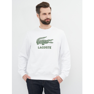 Світшот Lacoste SH0065-001 S (T3) White (3665926062326) ТОП в Кривому Розі