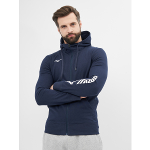 Спортивна кофта Mizuno 32EC7B7014 S Синя (5054698393444) ТОП в Кривому Розі