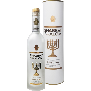 Водка Shabbat Shalom Ultra Luxury 0.7 л 40% Тубус (4820213292230)