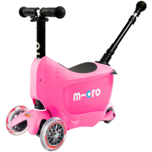 Самокат Micro Mini 2Go Deluxe Plus Pink (MMD033) (7640108563323) ТОП в Кривому Розі