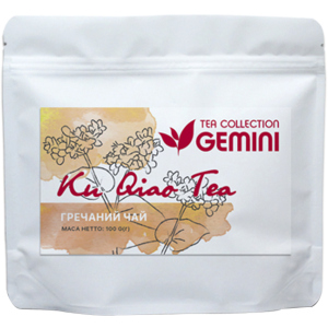 Чай гречаний Gemini Tea Collection Ku Qiao Tea 100 г (4820156431857) краща модель в Кривому Розі