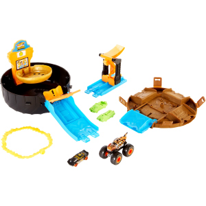 Игровой набор Hot Wheels Трюки в шине серии "Monster Trucks" (GVK48) лучшая модель в Кривом Роге