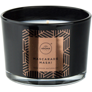 хороша модель Ароматична свічка з натурального воску Aroma Home Elegance Mascarade Masai 115 г (5902846835189)