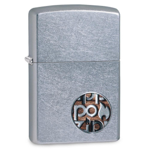 Зажигалка Zippo 207 Zippo Button Logo (29872) лучшая модель в Кривом Роге