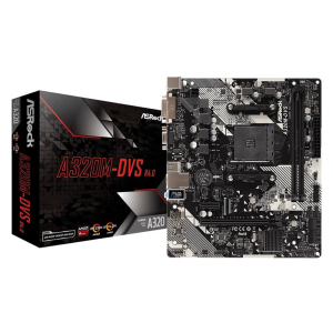 Материнська плата ASRock A320M-DVS R4.0 Socket AM4 краща модель в Кривому Розі