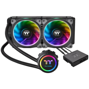 Система рідинного охолодження Thermaltake Floe Riing RGB 240TT Premium Edition (CL-W157-PL12SW-A) ТОП в Кривому Розі