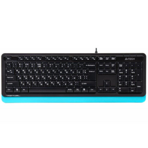 Клавіатура A4Tech FK10 Black/Blue USB в Кривому Розі