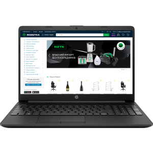 Ноутбук HP Laptop 15-dw3016ua (424A9EA) Jet Black ТОП в Кривом Роге