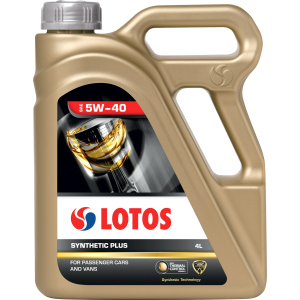 Моторное масло Lotos Syntetic Plus 5W-40 4 л ТОП в Кривом Роге