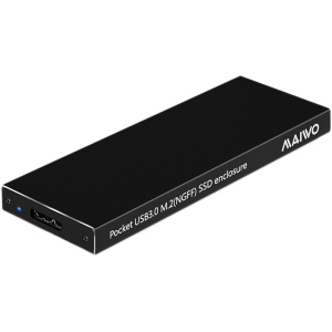 Зовнішня кишеня Maiwo для M.2 SSD (NGFF) SATA - USB 3.0 (K16N black) в Кривому Розі