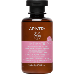 Ніжний гель для інтимної гігієни Apivita Intimate для щоденного використання 200 мл (5201279071066) надійний