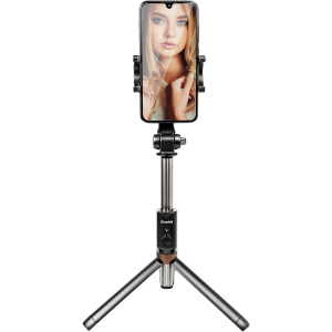 Трипод Dispho WS-18002 Selfie Stick Tripod Bluetooth Black ТОП в Кривому Розі