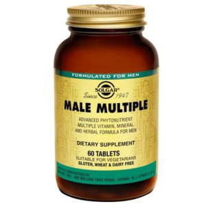 Мультивітаміни Solgar для Чоловіків, Male Multiple, 60 таблеток (33984017443)