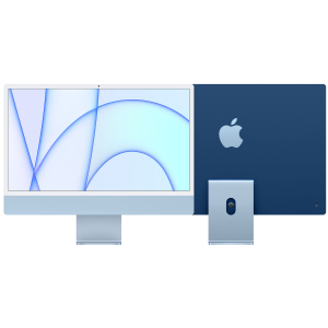 хорошая модель Моноблок Apple iMac 24" М1 4.5К 8‑ядер GPU 256GB Blue (MGPK3UA/A)