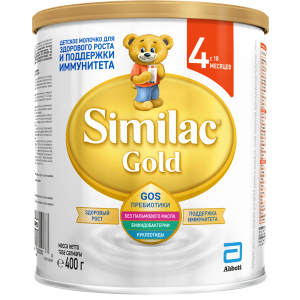 Суха молочна суміш Similac Gold 4 400 г (5391523058766) краща модель в Кривому Розі