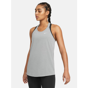 Майка Nike W Nk Dry Ess Elastika Tank DA0370-084 L Серая (194501433914) лучшая модель в Кривом Роге