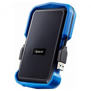 Внешний жесткий диск Apacer USB 1TB AC631 Black/Blue (AP1TBAC631U-1) в Кривом Роге