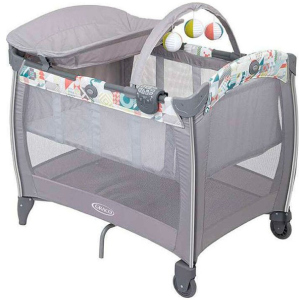 Манеж-ліжечко Graco Contour Electra Patchwork (9D899PTWEU) ТОП в Кривому Розі