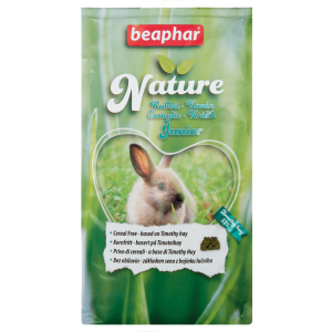 Беззерновий корм для кроленят Beaphar Nature Rabbit з тимофіївкою 1.25 кг (8711231101771) ТОП в Кривому Розі