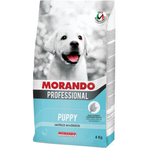 Сухой корм Morando Professional Puppy with Chicken для щенков с курицей 4 кг (8007520099936 / 8007520096010) ТОП в Кривом Роге