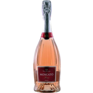 Вино игристое Villa Jolanda Moscato Rose Carved Santero розовое сладкое 0.75 л. 6.5% (8004385028620)