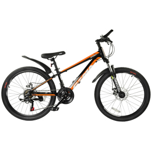 Велосипед Royal Baby Fema MTB 1.0 24" Official UA 2021 Чорний (RB24-10-BLK) ТОП в Кривому Розі