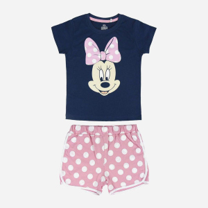 Піжама (футболка + шорти) Disney Minnie 2200003728 104 см Наві (8427934262663) ТОП в Кривому Розі