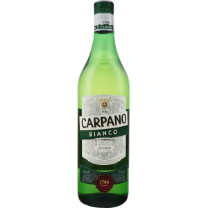 Вермут Carpano Bianco солодкий 1 л 15% (8004400072133) краща модель в Кривому Розі