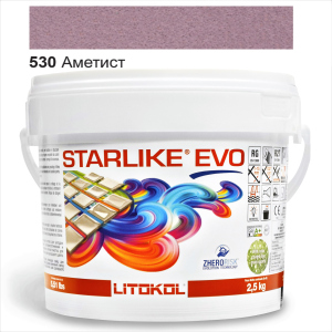 Эпоксидная затирка Litokol Starlike EVO 530 Аметист 2,5кг