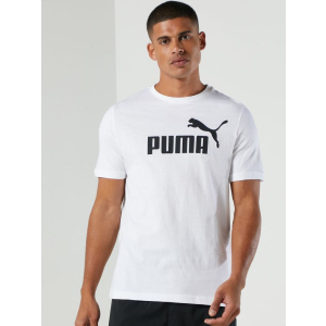 Футболка Puma Ess Logo Tee 58666602 XL Puma White (4063697398726) ТОП в Кривому Розі