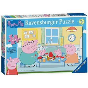 Пазл Ravensburger Свинка Пеппа та Сім'я 35 елементів (4005556086283) ТОП в Кривому Розі