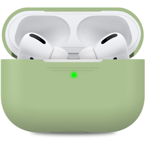 Силіконовий чохол AhaStyle для Apple AirPods Pro Green (AHA-0P300-GRN) ТОП в Кривому Розі