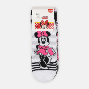 Набір шкарпеток C&A 418-151451 34-36 4 пари Білі з Minnie Mouse (cd08481709890) ТОП в Кривому Розі