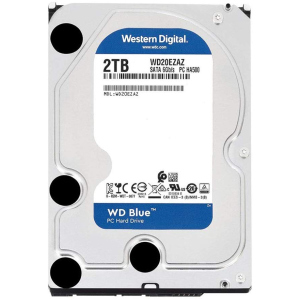 Жорсткий диск Western Digital Blue 2TB 5400rpm 256MB WD20EZAZ 3.5 " SATAIII краща модель в Кривому Розі