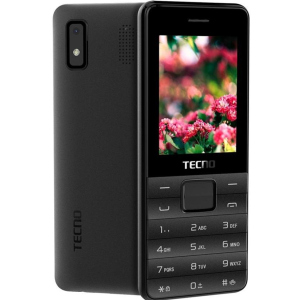 Мобильный телефон Tecno T372 Triple SIM Black ТОП в Кривом Роге