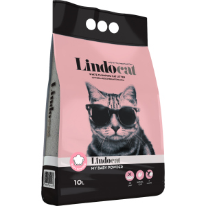 Наполнитель для кошачьего туалета Lindocat Бентонитовый MyBabypowder 8.5 кг (10 л) (8006455001137) надежный