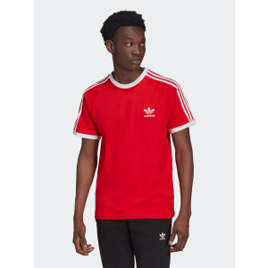 Футболка Adidas 3-Stripes Tee H37756 L Red (4064055008592) лучшая модель в Кривом Роге