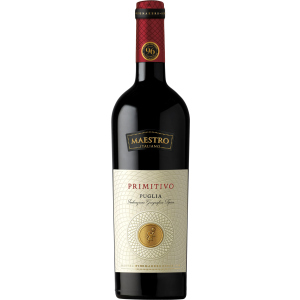 Вино Maestro "Primitivo" Puglia червоне сухе 0.75 л 13% (8008900006797) краща модель в Кривому Розі