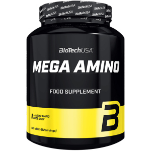 Амінокислота Biotech Mega Amino 500 таблеток (5999076238736) ТОП в Кривому Розі