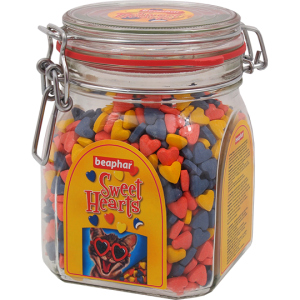 Витаминизированное лакомство Beaphar Sweet Hearts для кошек 1500 шт (10675) (8711231106752) ТОП в Кривом Роге